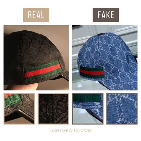 gucci cap original vs fake deutsch|is a Gucci hat real.